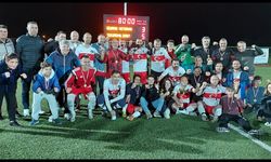 Tekirdağ Dostspor Veteran takımı şampiyon oldu