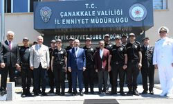 İçişleri Bakan Yardımcısı Turan, jandarma, emniyet ve sahil güvenlik personeliyle bayramlaştı