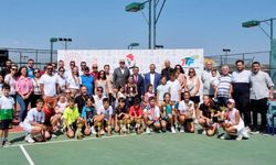 Kırklareli'nde düzenlenen tenis şampiyonası sona erdi