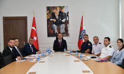 Tekirdağ Valisi Soytürk İl Emniyet Müdürlüğünü ziyaret etti