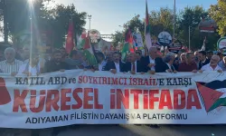 Adıyaman’da Filistin’e destek yürüyüşü