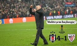 Solskjaer Beşiktaş'a ilaç oldu, Kartal şov yaptı!