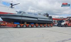 Yerli İnsansız Deniz Aracı Erdek’te Denize İndirildi