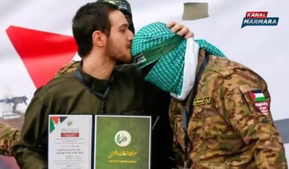 Esir takasında uluslararası medyayı sarsan bir görüntü çıktı