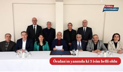 Öcalan'ın Mesajı Açıklandı: Yanındaki Üç Kişi Kim?