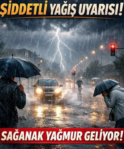 Meteroloji uyardı Yağışlar geliyor!