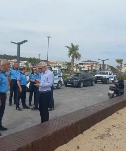 Balıkesir'de Sarımsaklı Plajında sıkı denetim