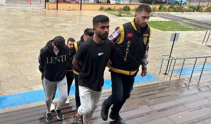 GÜNCELLEME - Edirne'de fidye için Hindistan vatandaşını alıkoyan 4 zanlı tutuklandı