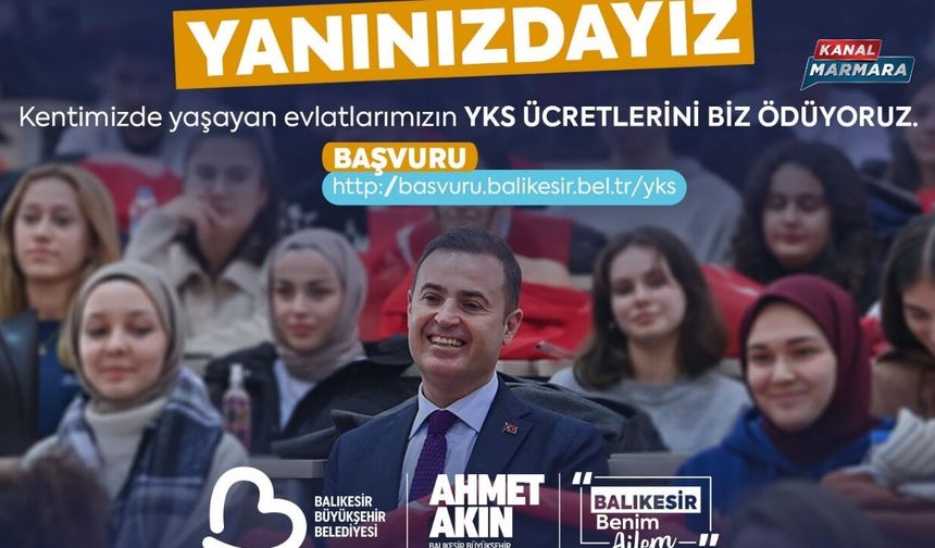 Balıkesir Büyükşehir Belediyesi'nden Sevindiren Duyuru