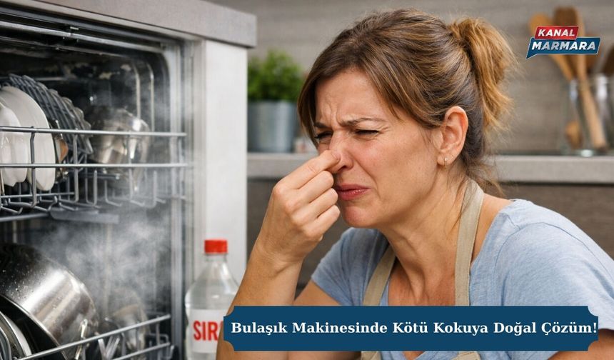 Bulaşık Makinesinde Kötü Kokuya Doğal Çözüm!